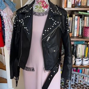 Zara Faux Leather Jacket